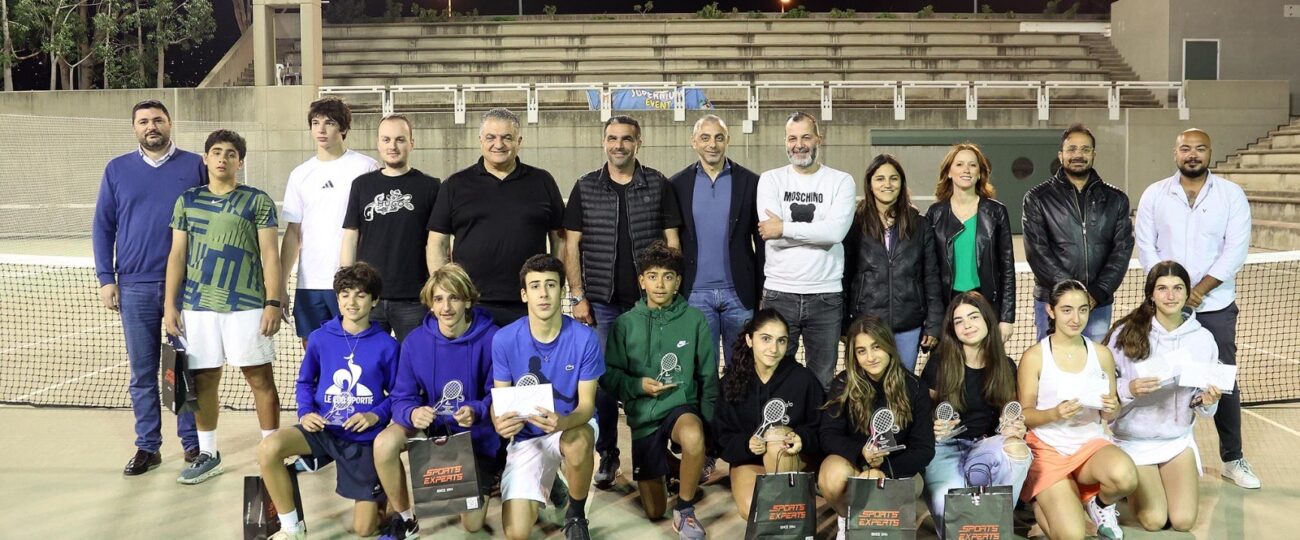 اتحاد التنس نظّم ثلاث دورات للناشئين  بمشاركة كثيفة لـ 175 لاعب ولاعبة