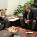 التقى وزير الطاقة والمياه جو الصدي محافظ بعلبك – الهرمل بشير خضر