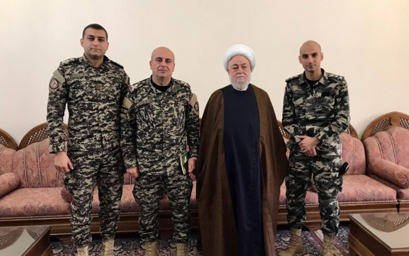 المفتي محمد عسيران يستقبل المدير الجديد لأمن الدولة في الجنوب العميد الركن وسيم النقيب