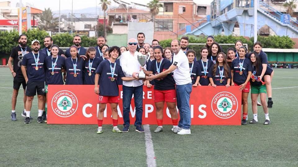 بيروت فوتبول أكاديمي (BFA) يحتفظ بلقب بطل لبنان للسيدات